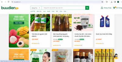 Sàn TMĐT Postmart đổi tên thành Buudien.vn chuyên nông, lâm, thủy sản