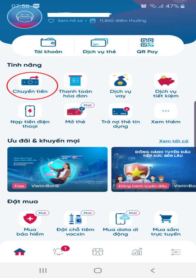 Hướng dẫn thanh toán học phí và các khoản phải nộp trên ứng dụng SISAP