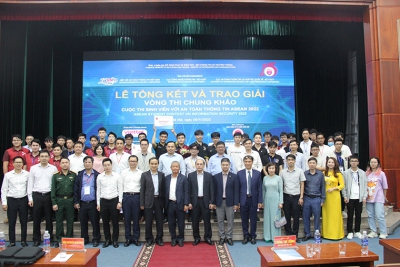 Đại học CNTT TP.HCM giành giải Nhất cuộc thi Sinh viên với An toàn thông tin ASEAN 2022