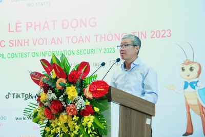 Chính thức phát động cuộc thi “Học sinh với an toàn thông tin 2023”.