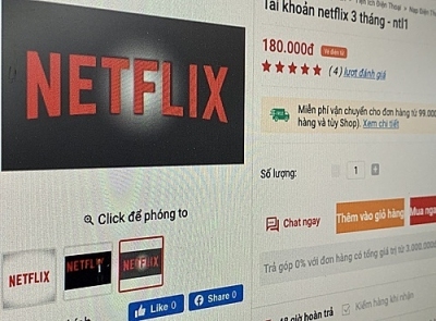 Tài khoản Netflix, Spotify giá rẻ bán tràn lan