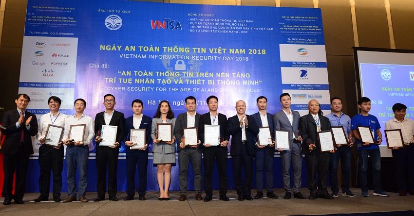 Vinh danh các sản phẩm, dịch vụ ATTT chất lượng cao năm 2018