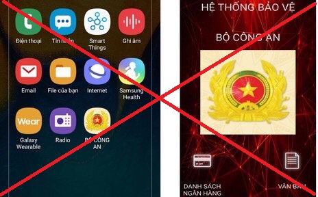 Bộ Công an cảnh báo phần mềm gián điệp trên điện thoại Android