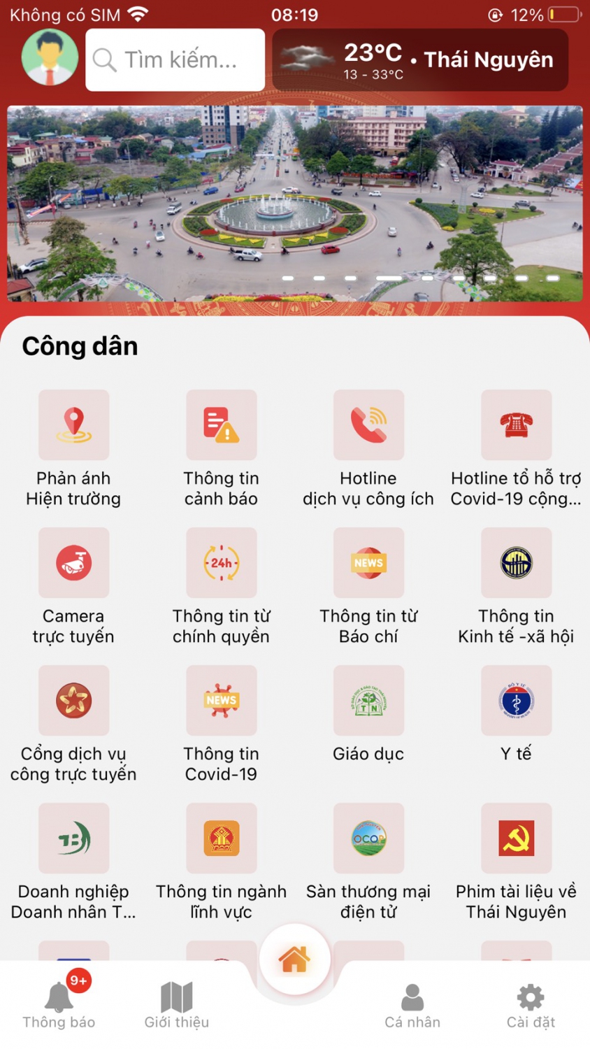 Cung cấp Hotline hỗ trợ người dân phòng, chống dịch COVID-19 trên ứng dụng C- ThaiNguyen