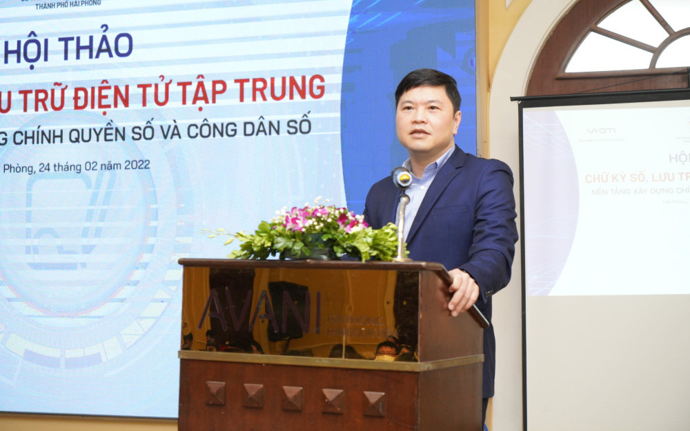 Phát triển hệ thống chữ ký số và lưu trữ điện tử tập trung sẽ giúp CĐS trên tất cả các lĩnh vực