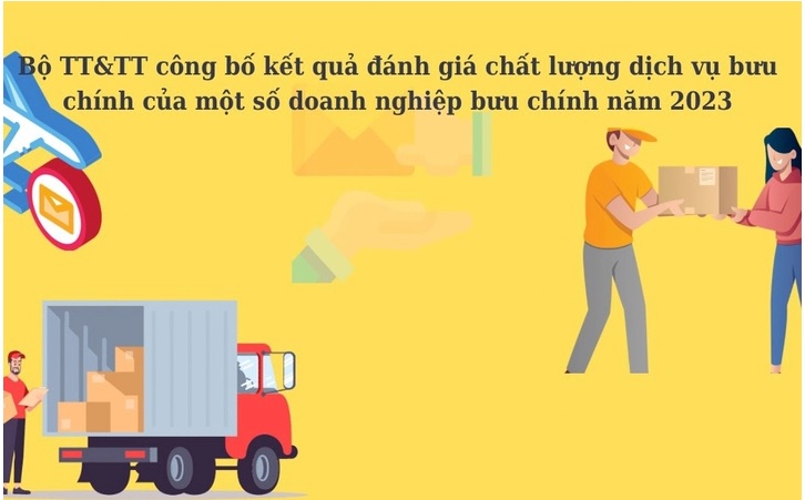 Bộ TT&TT công bố kết quả đánh giá chất lượng dịch vụ bưu chính năm 2023